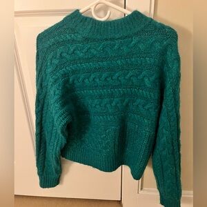 Abercrombie sweater in green - size Small